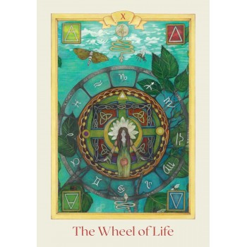 Celtic Elemental Tarot kortos Findhorn Press